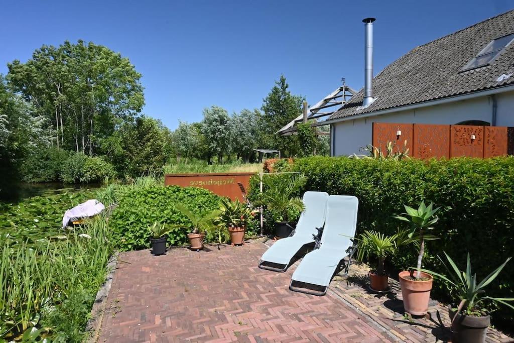 Luxe Woonboerderij In De Natuur. Nieuwkoop Экстерьер фото