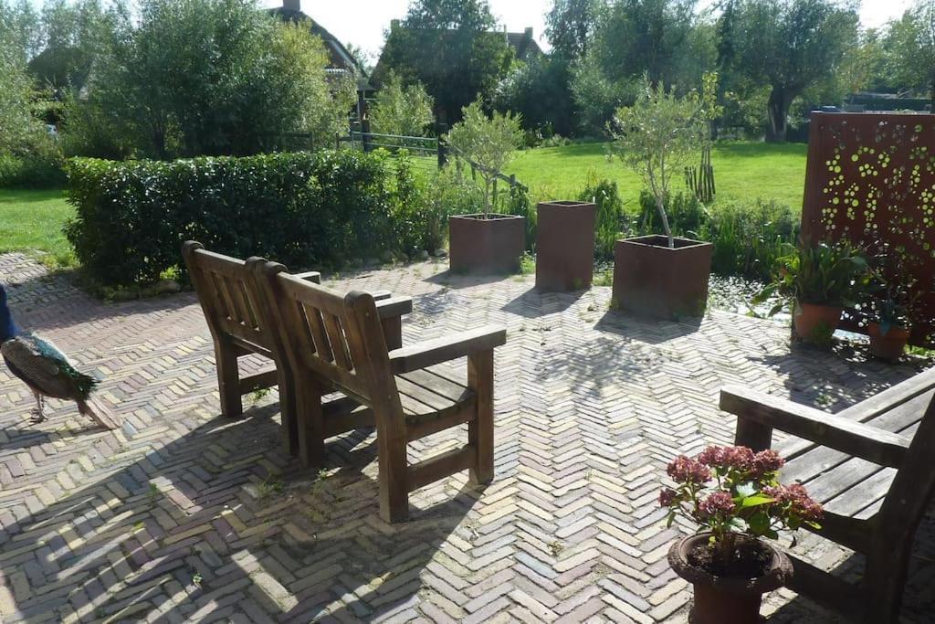 Luxe Woonboerderij In De Natuur. Nieuwkoop Экстерьер фото